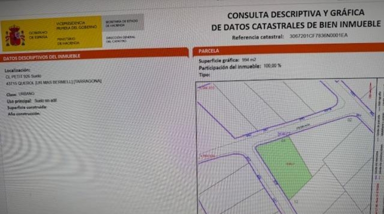 Tarragona - Querol - 994m2