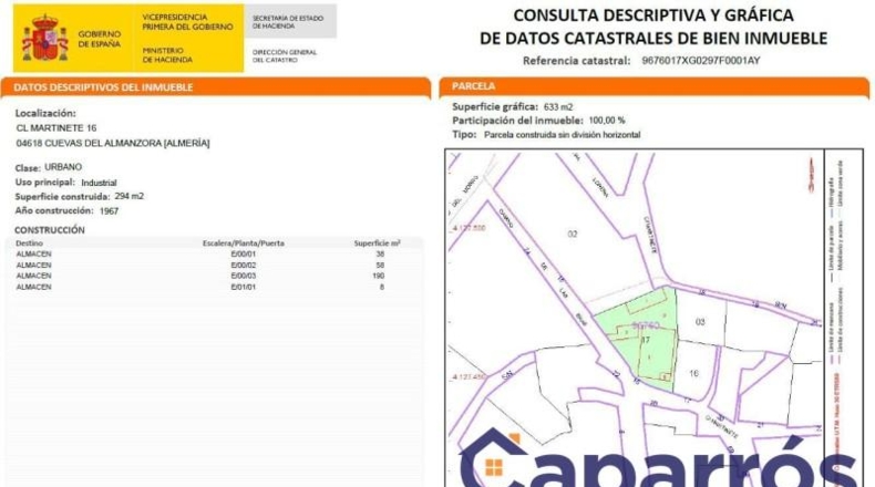 Almería - Cuevas del Almanzora - 633m2