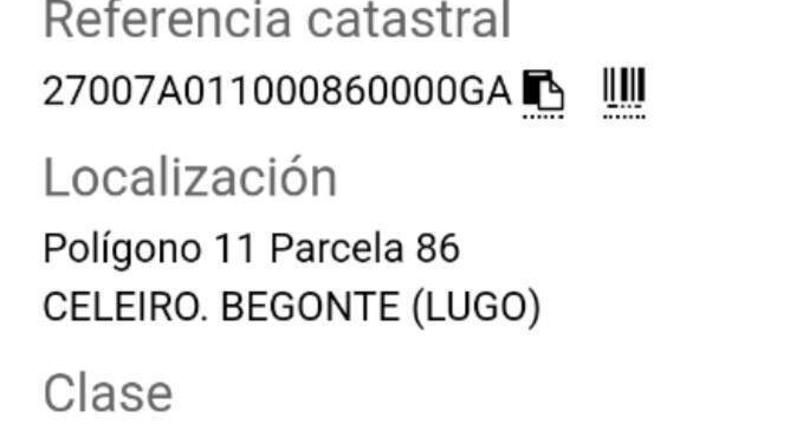 Lugo - Begonte - 1234m2