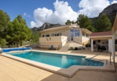 Chalet independiente con terreno en venta en la España, Abanilla, ref: TR416698 foto