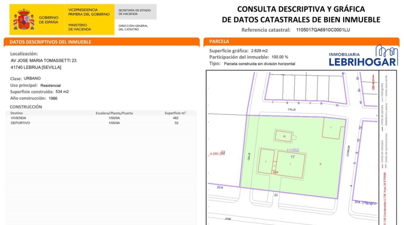 Sevilla - Lebrija - 2629m2