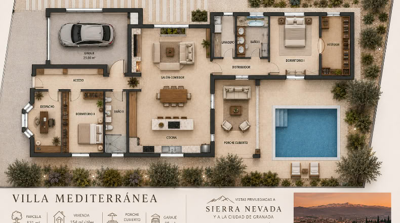 Granada - Villa de Otura - 531m2
