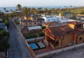 Chalet independiente con terreno en alquiler en la España, Roquetas de Mar, ref: TR417268 foto
