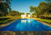 Chalet independiente con terreno en venta en la España, Badajoz, ref: TR417350 foto