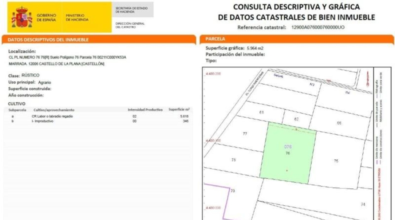 Castellon - Кастельон-де-ла-Плана - 5964m2