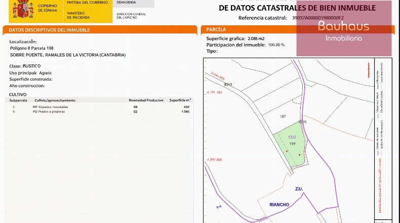 Cantabria - Рамалес-де-ла-Виктория - 2035m2