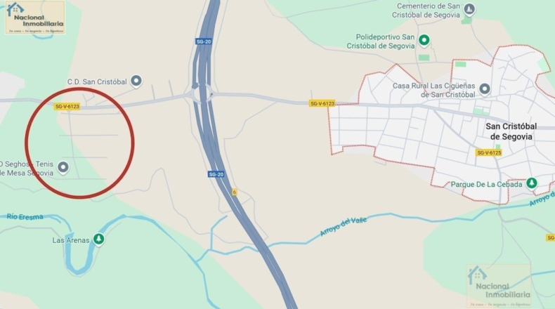 Segòvia - San Cristóbal de Segovia - 1000m2