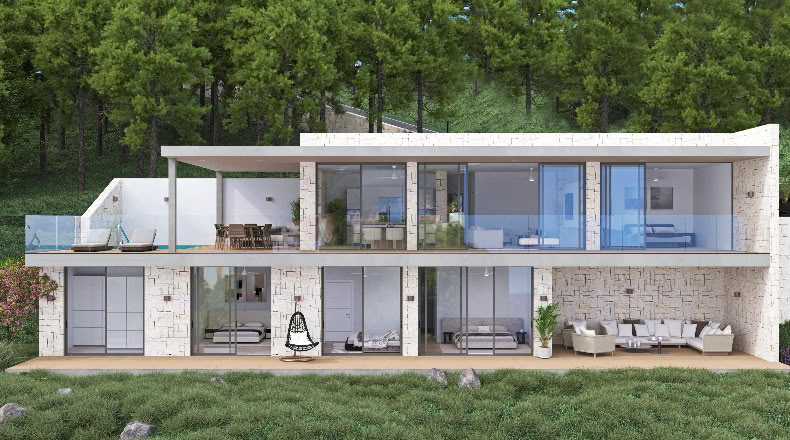 Аликанте - Altea la Vieja - 970m2