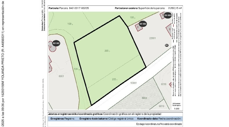 Biscaia - Gordejuela - 2441 m²