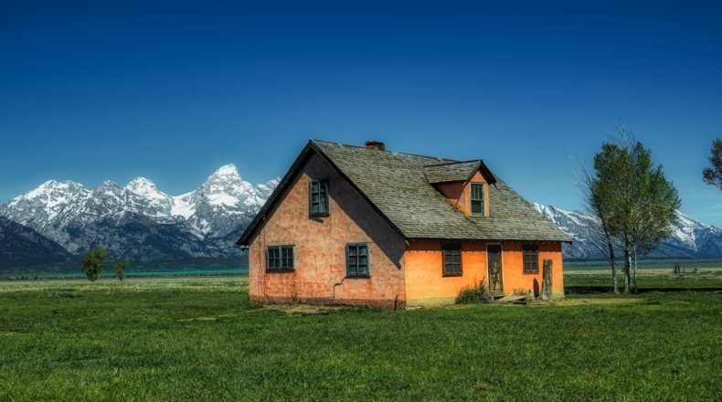 Cabañas rurales en la montaña