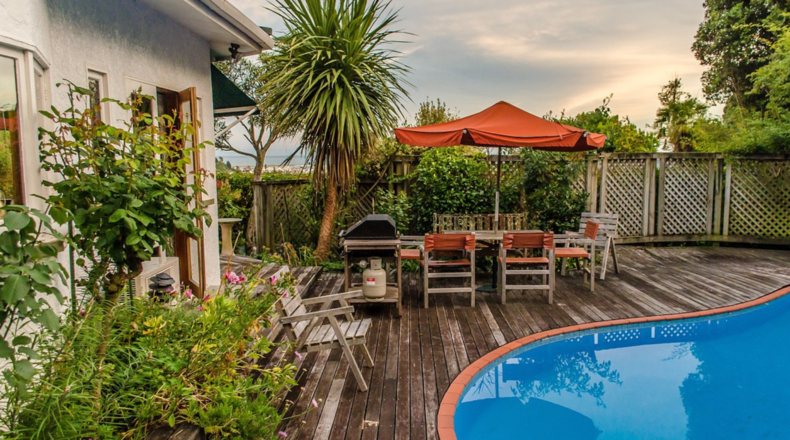 Imagen casa con piscina