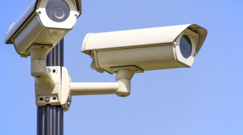 Imagen de una cámara de seguridad