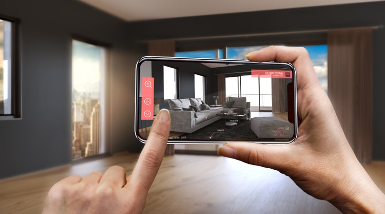 Ejemplo del uso de realidad aumentado en el mercado inmobiliario
