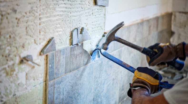 Obra en una vivienda